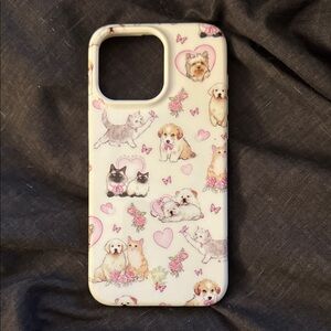 Velvet Caviar “Puppies & Kittens” iPhone 15 Pro Max Case